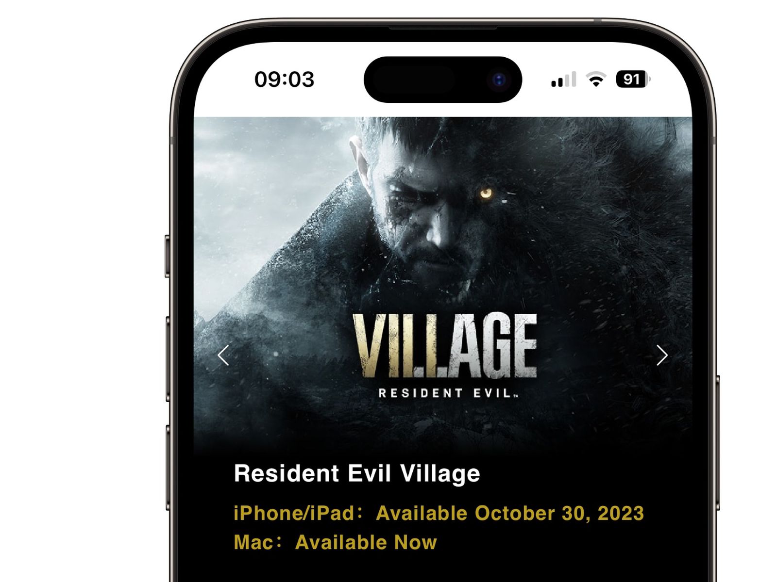 Resident Evil 4 Remake is Coming to Apple Devices in December