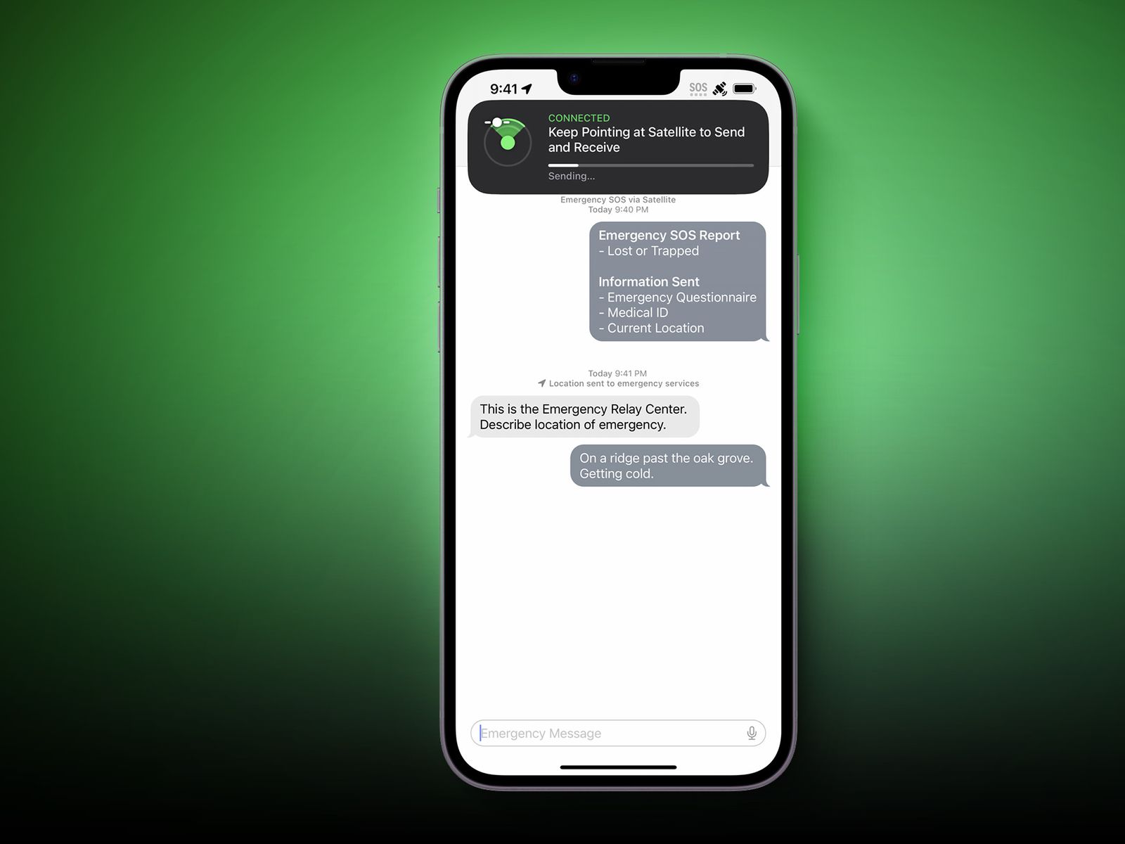 How To Demo The Emergency Sos Via Satellite Service On Iphone 14 Macrumors