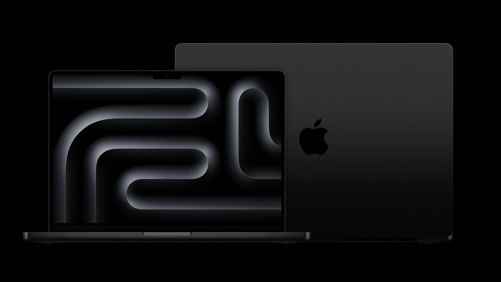 Um MacBook Pro preto espacial com selo anti-impressão digital foi revelado nos primeiros vídeos práticos
