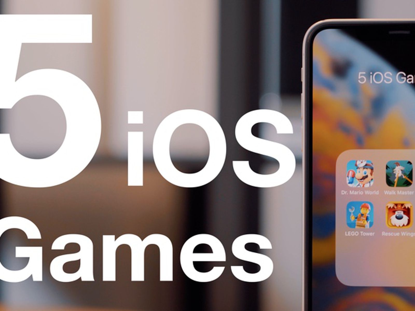 Five iOS Games Worth Checking Out - MacRumors