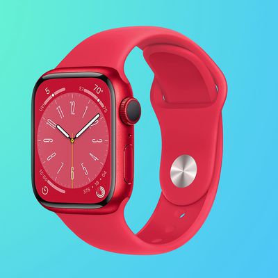 apple watch series 8 red