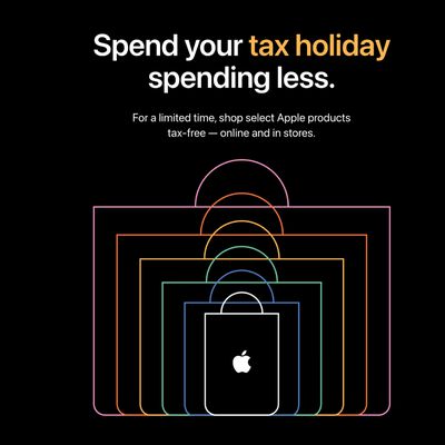 Apple 2023 Sales Tax Holidays