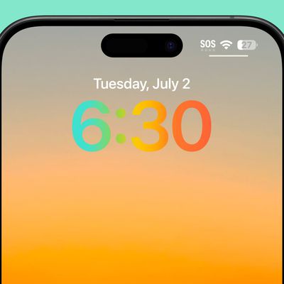 ios 18 rainbow lock screen time