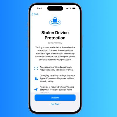 ios stolen device protection