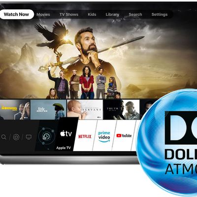 lg apple tv app dolby atmos