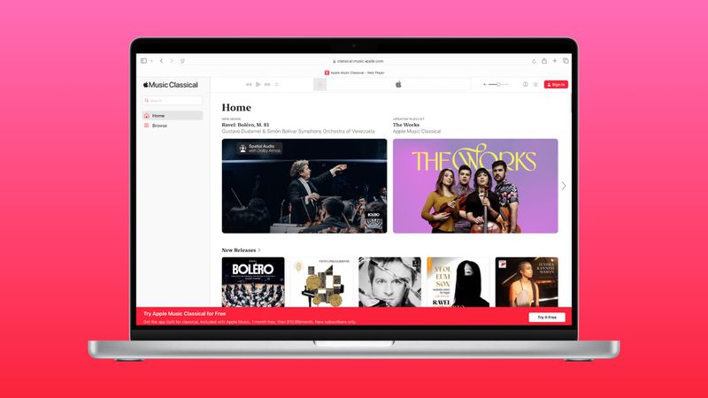 Apple Music Classical Now Available on the Web - MacRumors