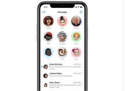 messages pinned conversations ios 14