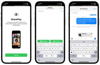 messages shareplay ios 16 - راهنمای پیام‌های iOS 16: لغو ارسال، ویرایش و سایر ویژگی‌های جدید