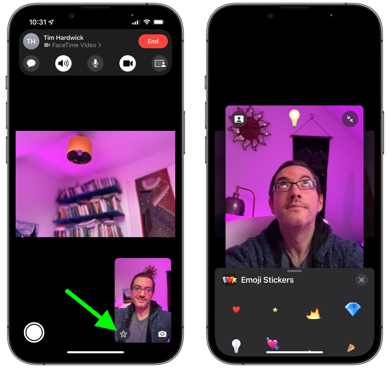 How to Use Effects in FaceTime - MacRumors