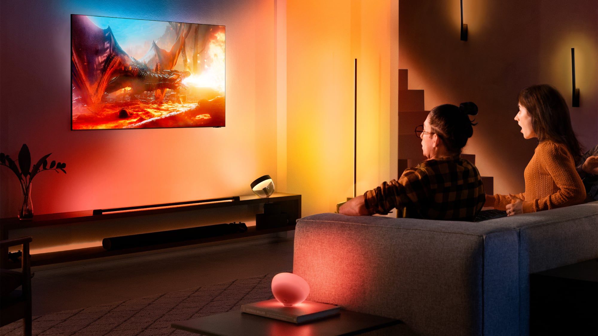 Philips Hue unveils new HDMI TV box that lets smart lights color