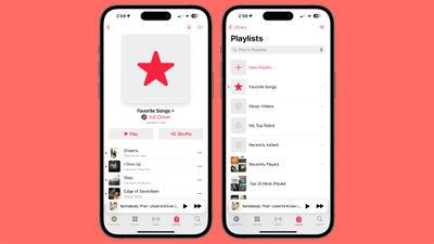 Listas de reproducción favoritas de Apple Music