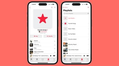 listas de reproducción de música favoritas de Apple