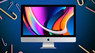 27 inch imac candy canes blue