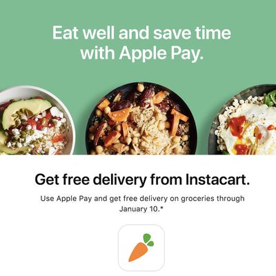 instacart apple pay