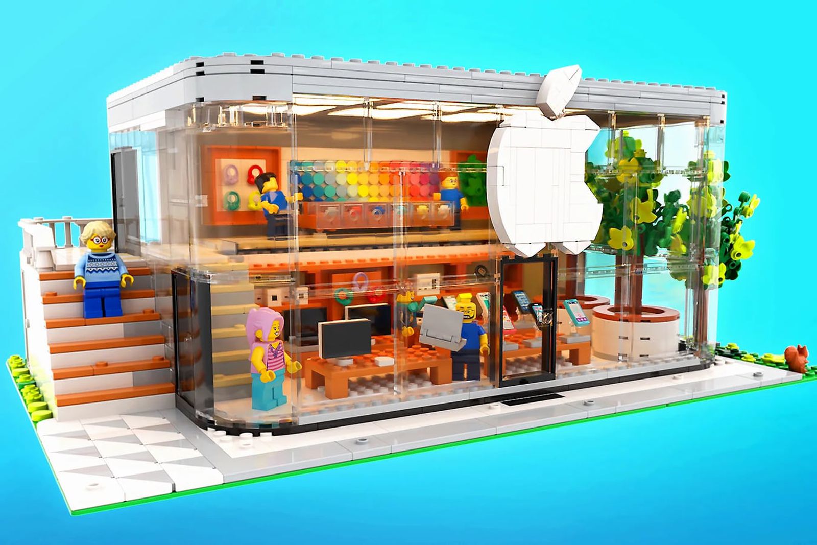 Посетите этот Apple Store LEGO