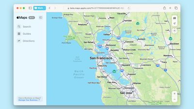 نقشه های اپل اکنون در وب در دسترس است