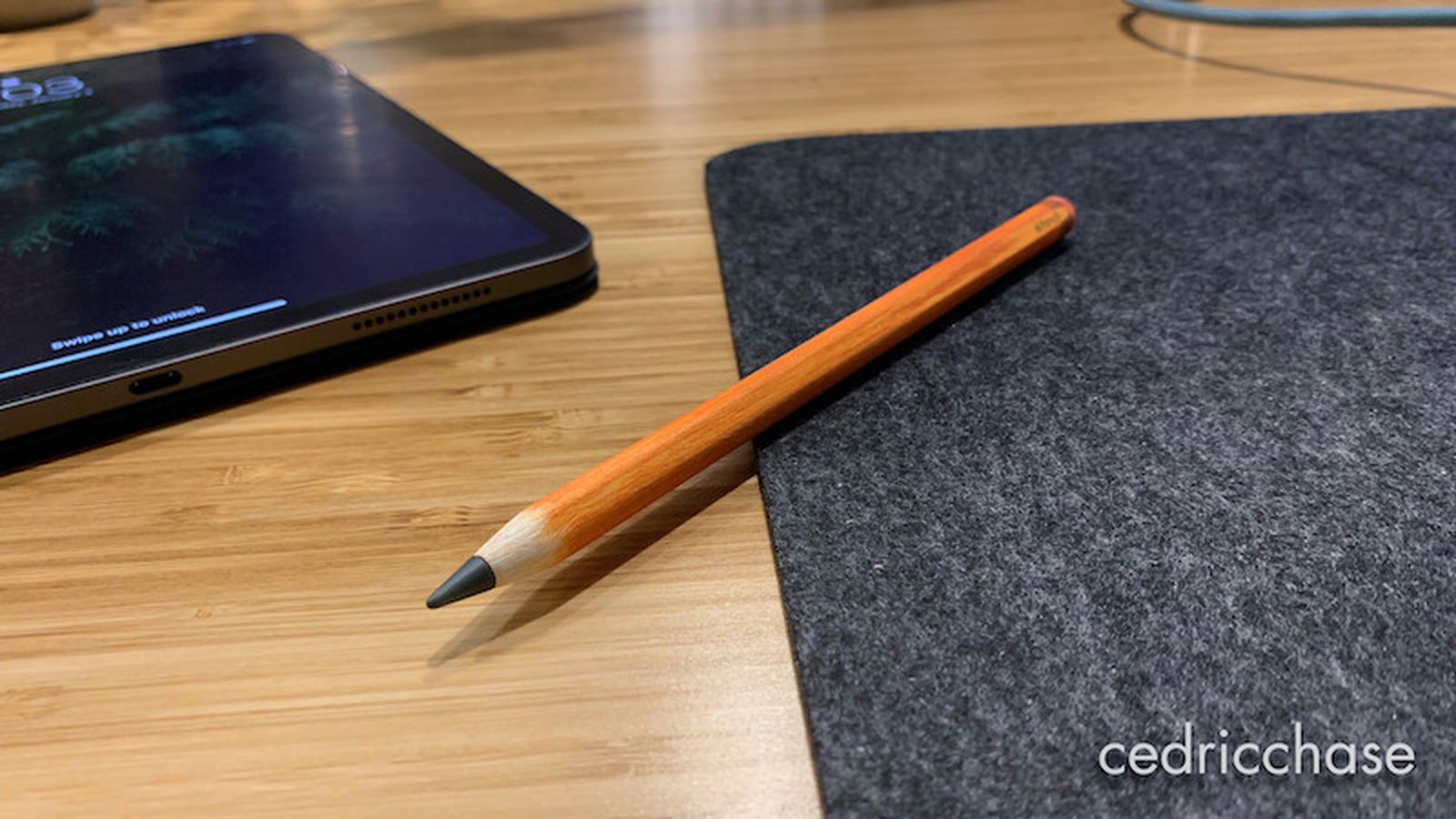 Apple Pencil 1st / 2nd generation wood cover