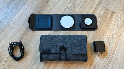 mophie Cargador para viajes 3 en 1 con MagSafe