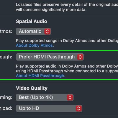 dolby atmos hdmi passthrough