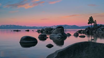 Tahoe rīts liels