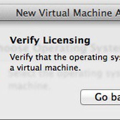 vmware licensing verification box