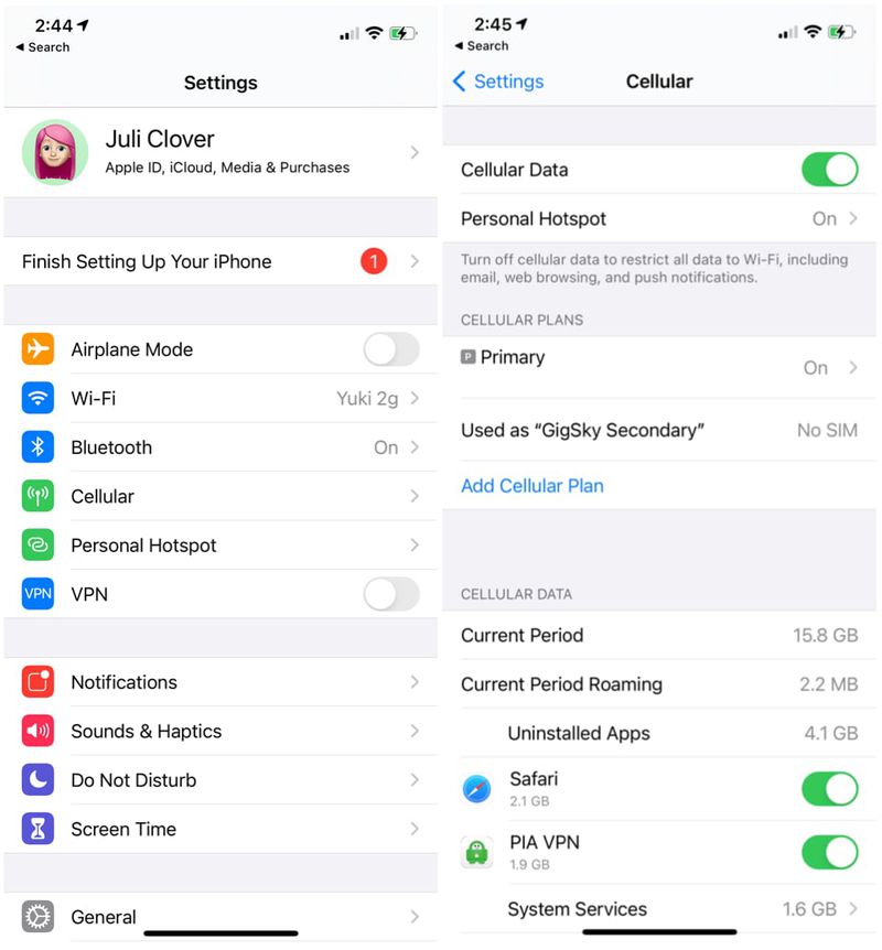 IPhone 12 5G Settings: How To Save Data And Battery - MacRumors