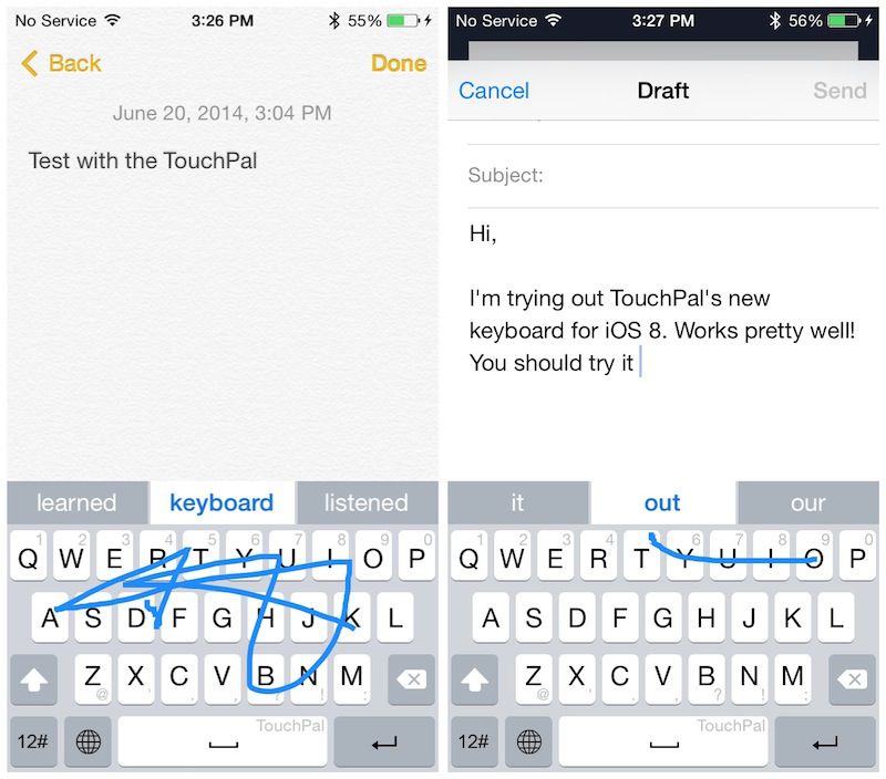 Hands-On Installation and Usage of TouchPal's Gesture Keyboard for iOS ...