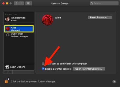 how to create a user account with parental controls 2