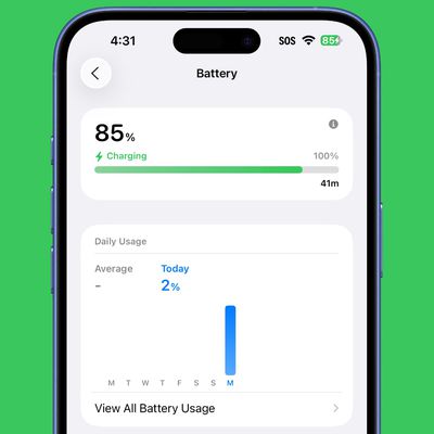 iphone battery time to charge