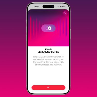 apple music automix ios 26