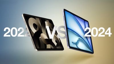 2022 iPad Air vs 2024 iPad Air Feature