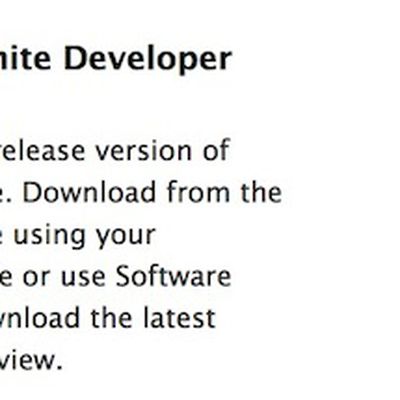 yosemite dp 7 dev