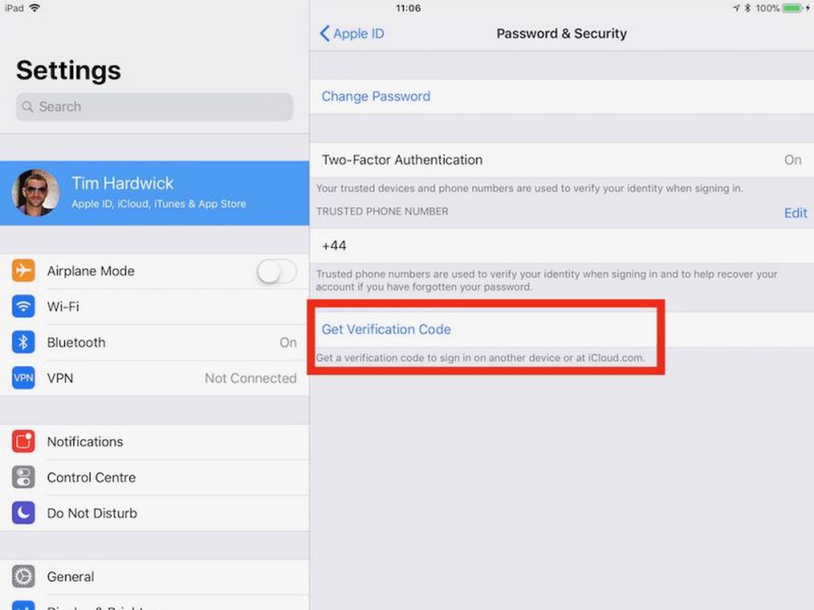 Apple ID контакты