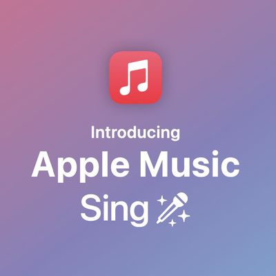 introducing apple music sing