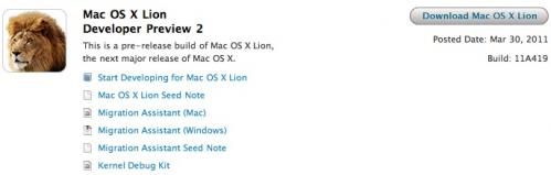 Apple Releases Mac OS X Lion Developer Preview 2 - MacRumors