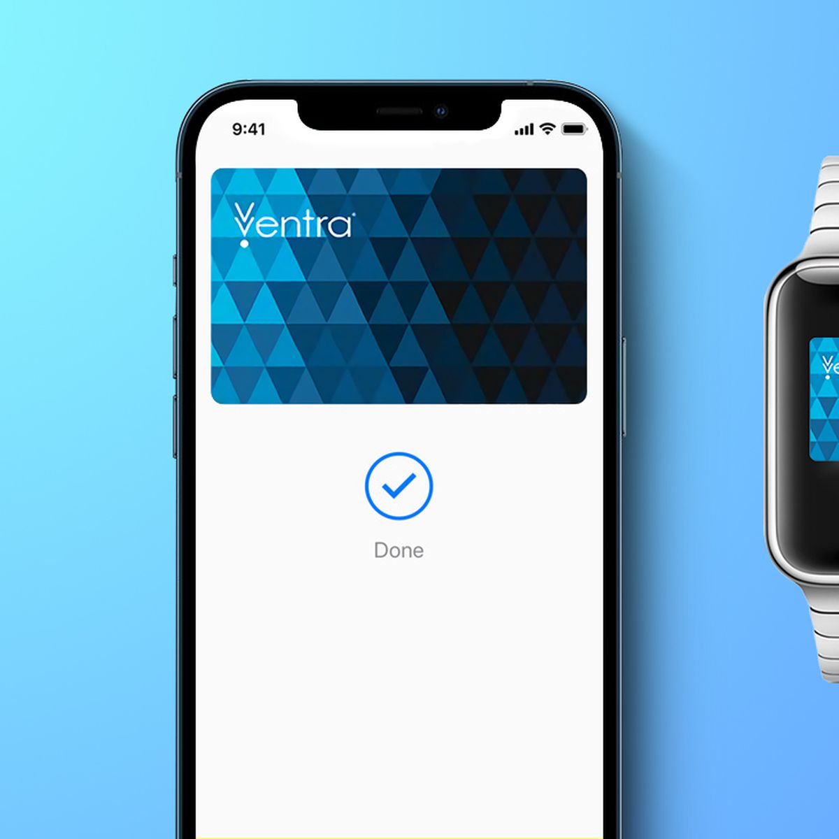 ventra apple wallet