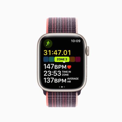 heart rate zones apple watch