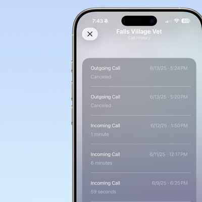 ios 26 call history