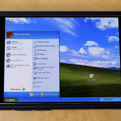 Windows XP on iPhone