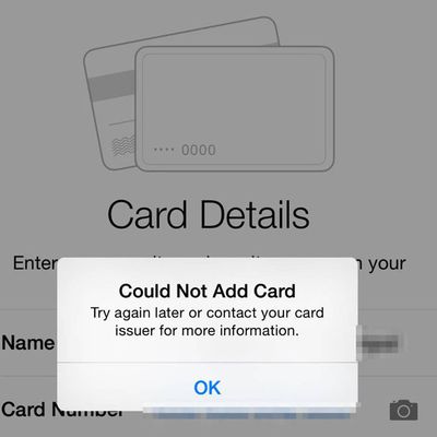 apple pay fail credit card