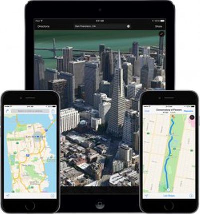 Apple Maps iOS 8