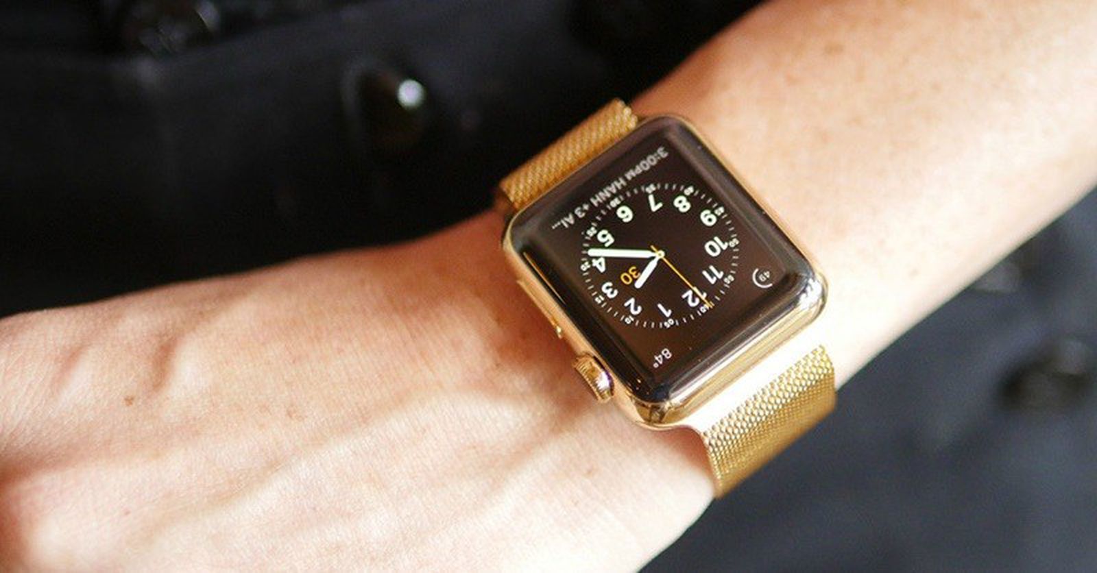 Gold plated apple online watch