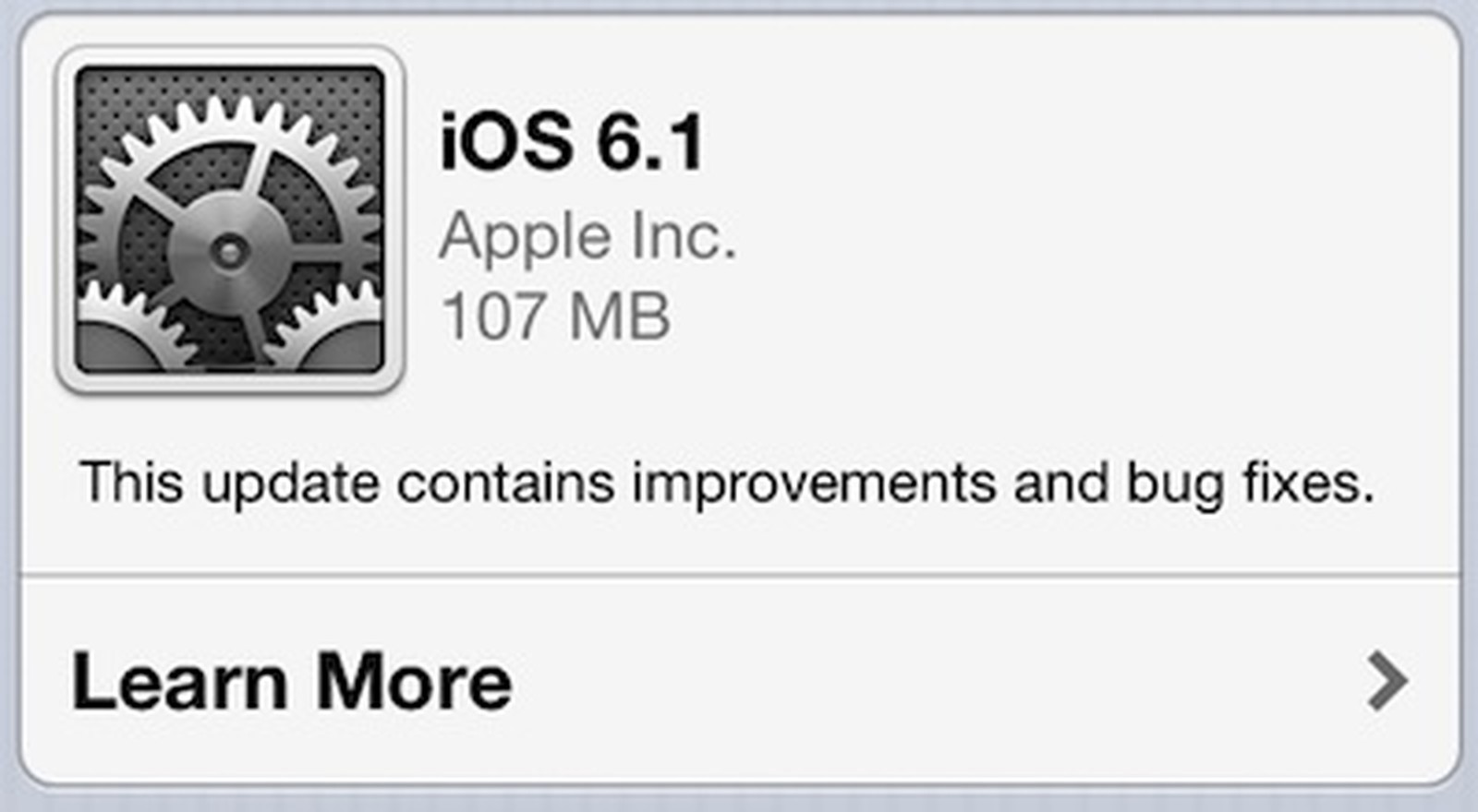 Apple Releases iOS 6.1 with New LTE Carriers and Fandango Siri