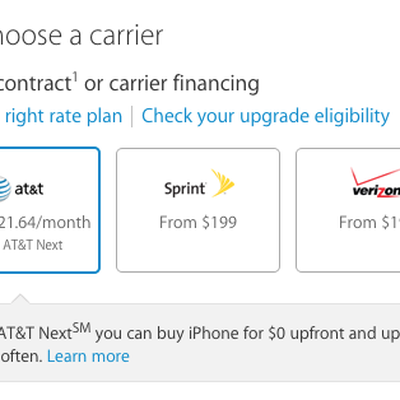 ATT Next iPhone Apple Store