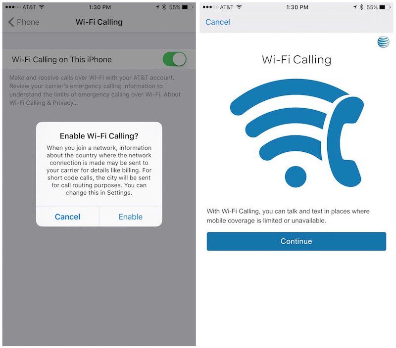 Wi-Fi Calling Now Available for AT&T Users - MacRumors