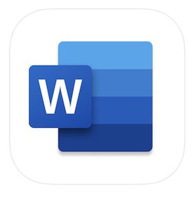 microsoft word app icon 2020