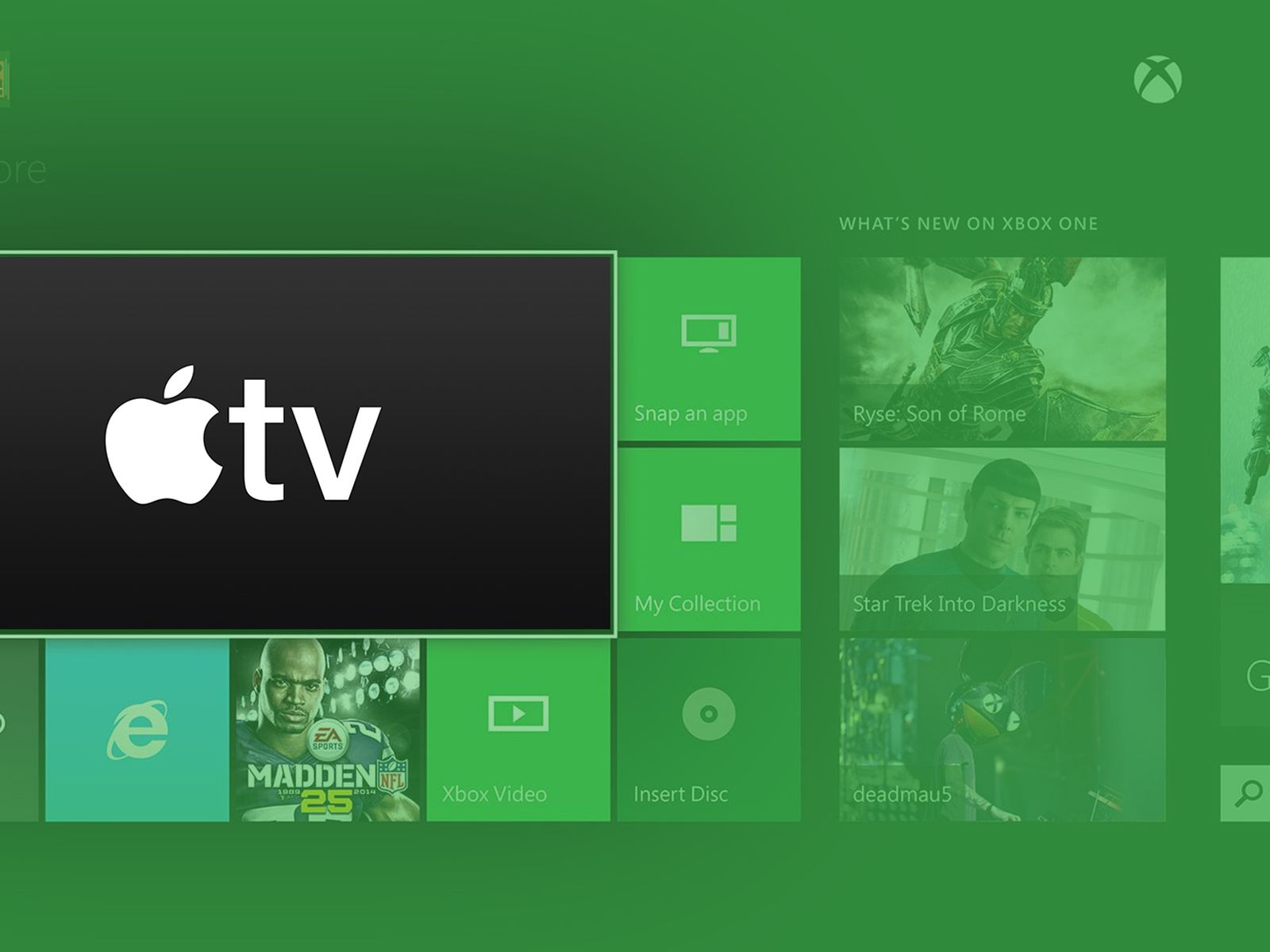 Aplicativo Xbox para smart TVs