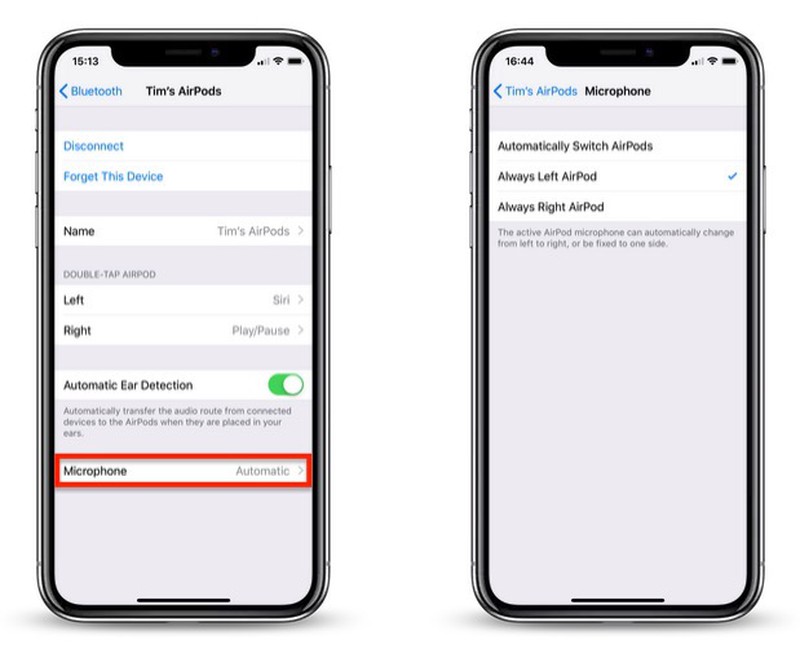 How to Set AirPods Microphone to Just One AirPod - MacRumors