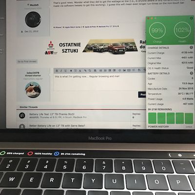 macbook pro battery
