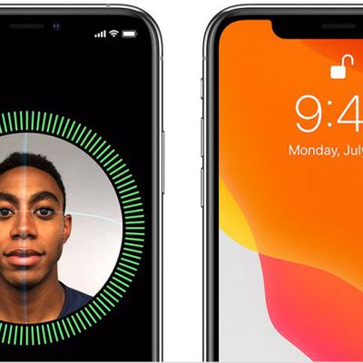 face id scan